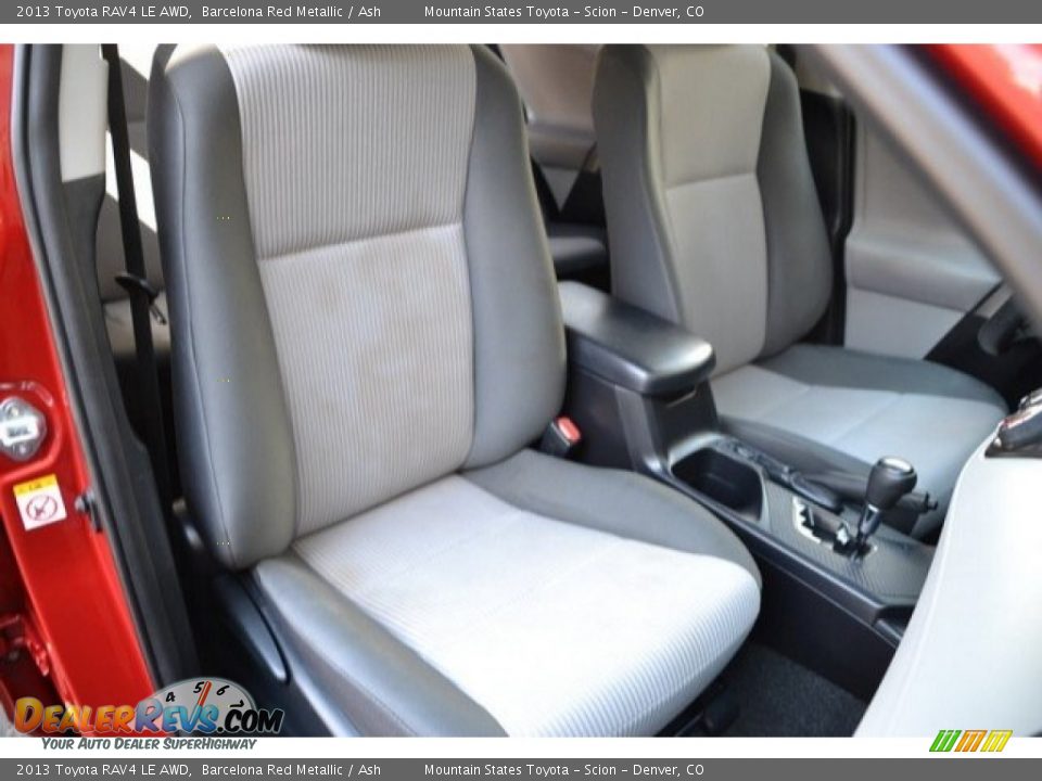 2013 Toyota RAV4 LE AWD Barcelona Red Metallic / Ash Photo #18
