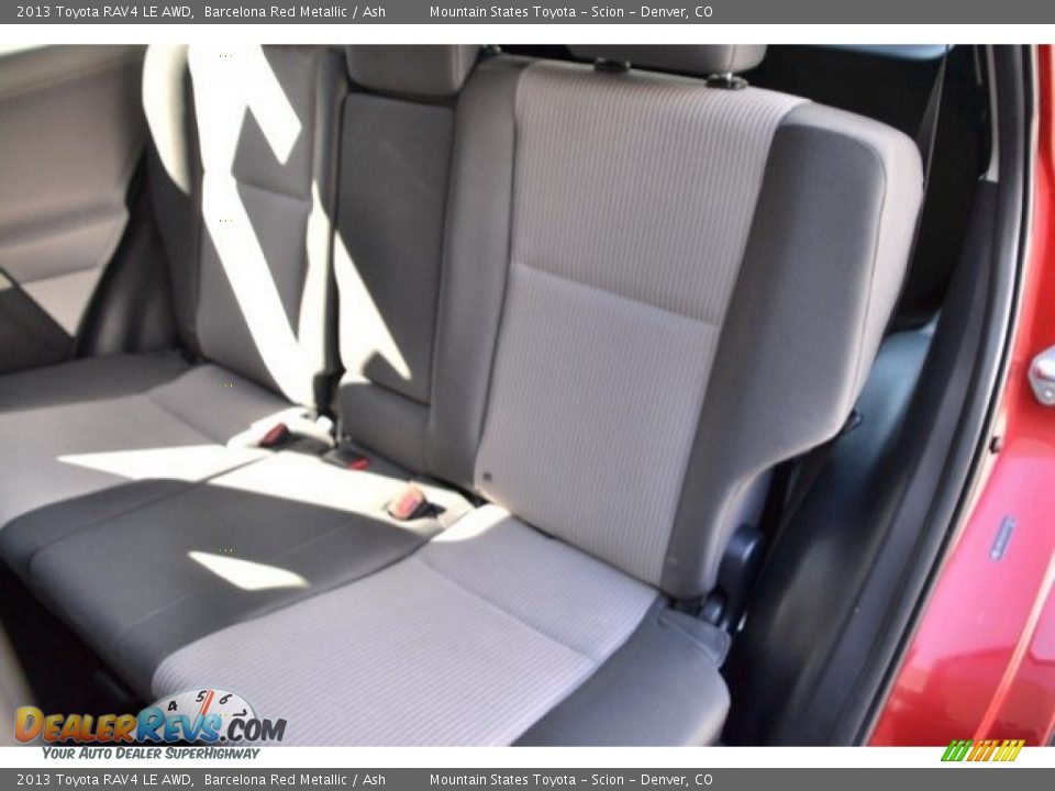 2013 Toyota RAV4 LE AWD Barcelona Red Metallic / Ash Photo #22