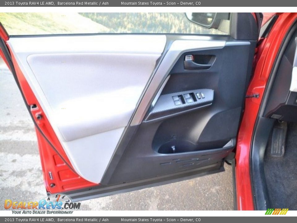 2013 Toyota RAV4 LE AWD Barcelona Red Metallic / Ash Photo #24