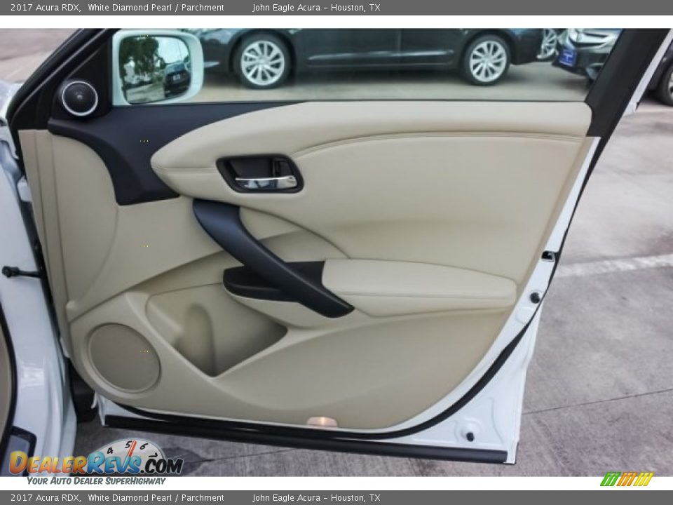 2017 Acura RDX White Diamond Pearl / Parchment Photo #22