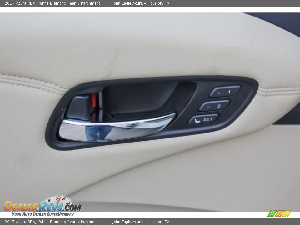 2017 Acura RDX White Diamond Pearl / Parchment Photo #25