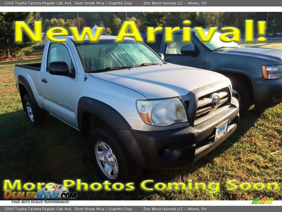 2009 Toyota Tacoma Regular Cab 4x4 Silver Streak Mica / Graphite Gray Photo #1