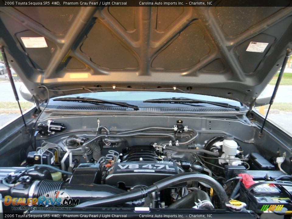 2006 Toyota Sequoia SR5 4WD Phantom Gray Pearl / Light Charcoal Photo #25