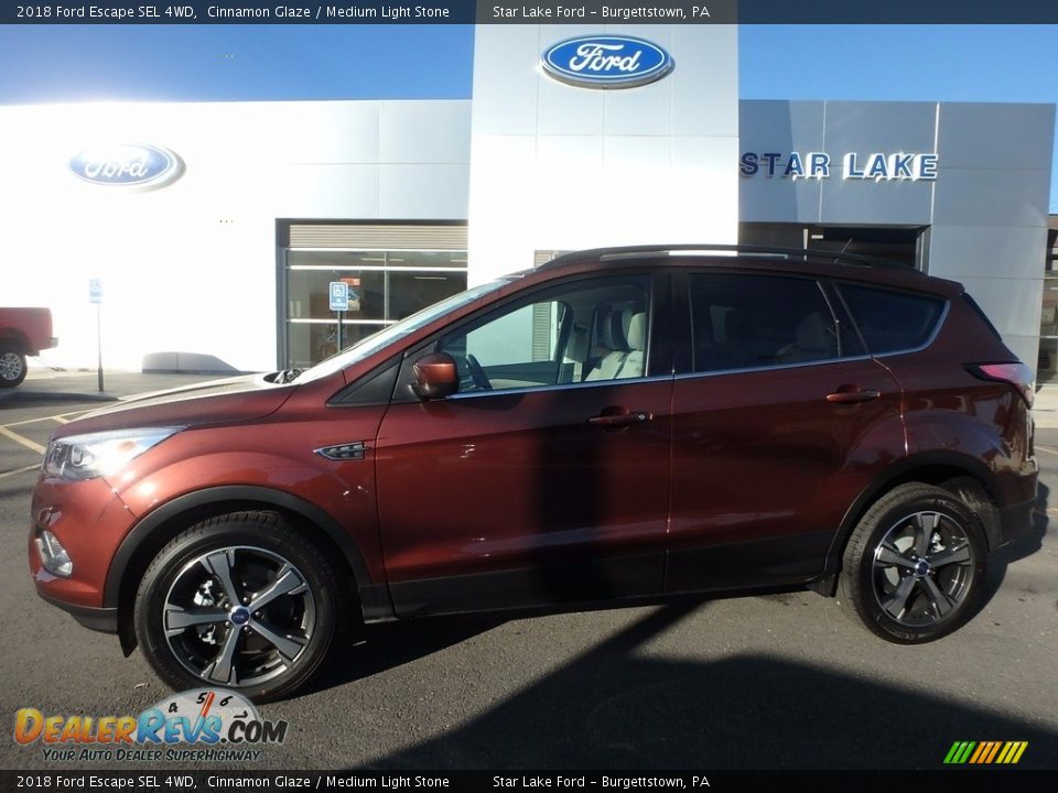 2018 Ford Escape SEL 4WD Cinnamon Glaze / Medium Light Stone Photo #1