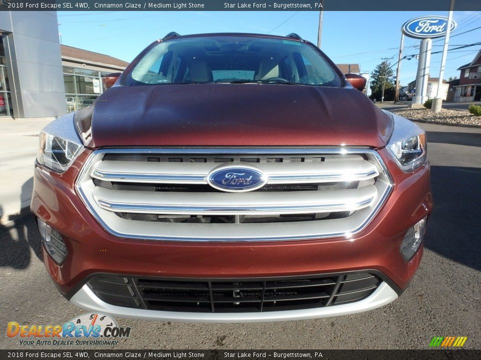 2018 Ford Escape SEL 4WD Cinnamon Glaze / Medium Light Stone Photo #2