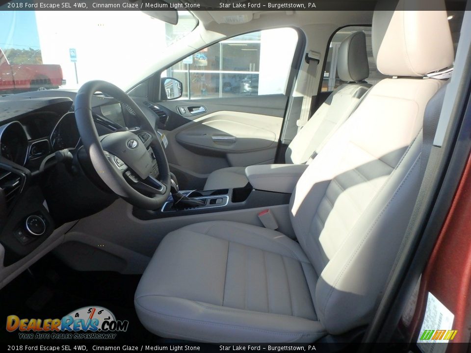2018 Ford Escape SEL 4WD Cinnamon Glaze / Medium Light Stone Photo #10
