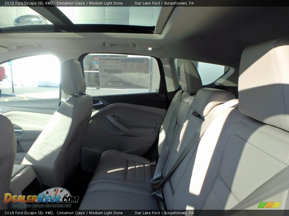 2018 Ford Escape SEL 4WD Cinnamon Glaze / Medium Light Stone Photo #11
