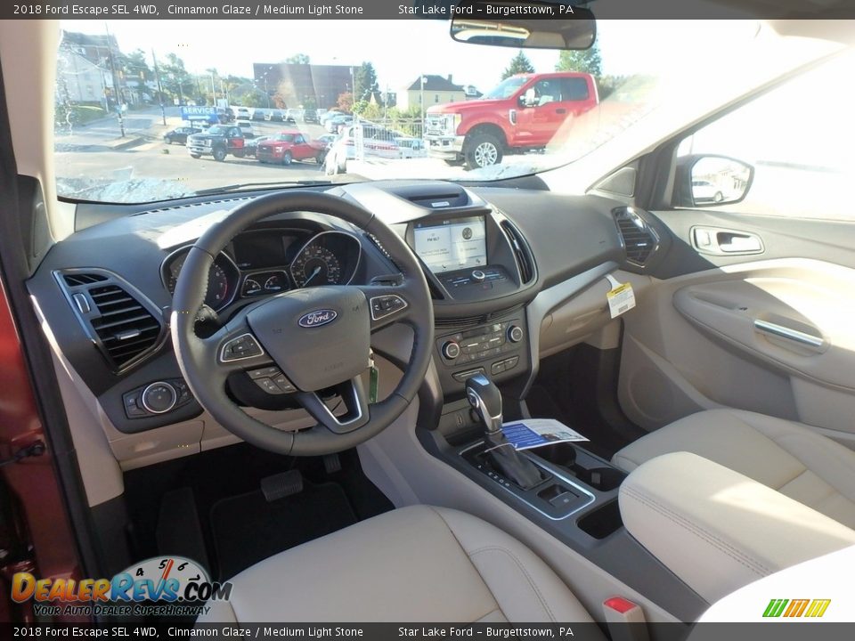2018 Ford Escape SEL 4WD Cinnamon Glaze / Medium Light Stone Photo #12