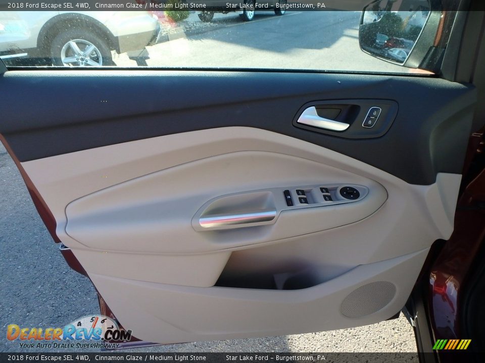 2018 Ford Escape SEL 4WD Cinnamon Glaze / Medium Light Stone Photo #13