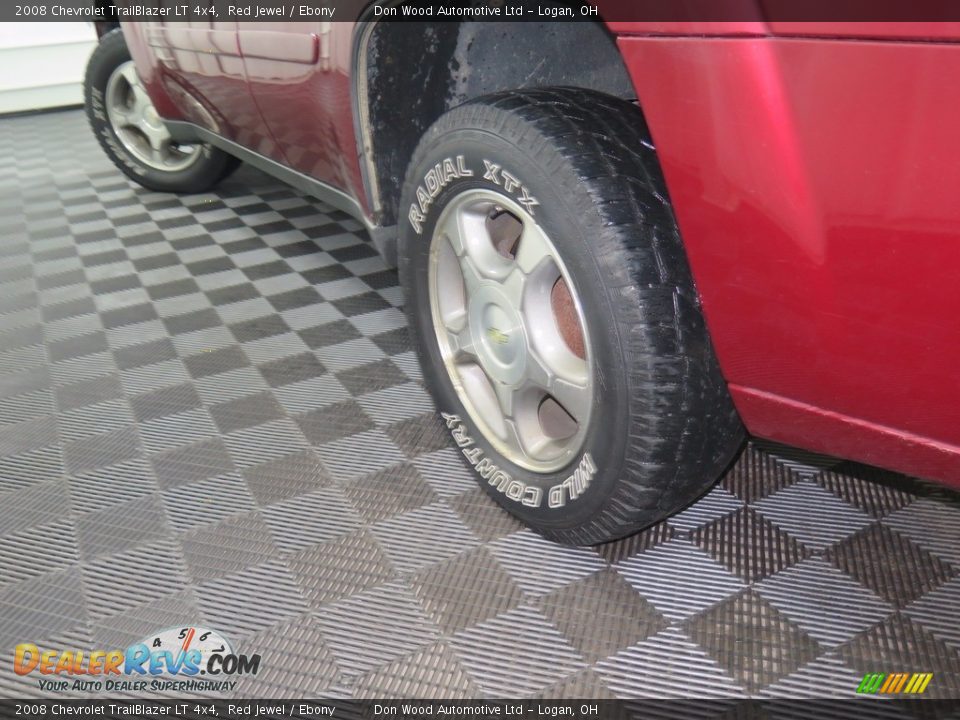 2008 Chevrolet TrailBlazer LT 4x4 Red Jewel / Ebony Photo #18