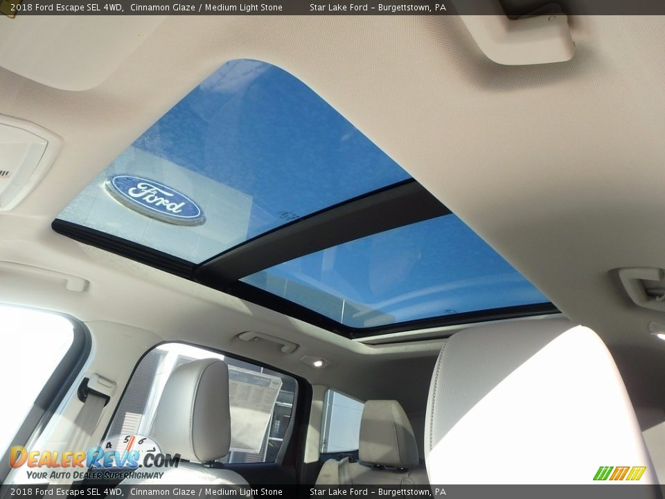 2018 Ford Escape SEL 4WD Cinnamon Glaze / Medium Light Stone Photo #16