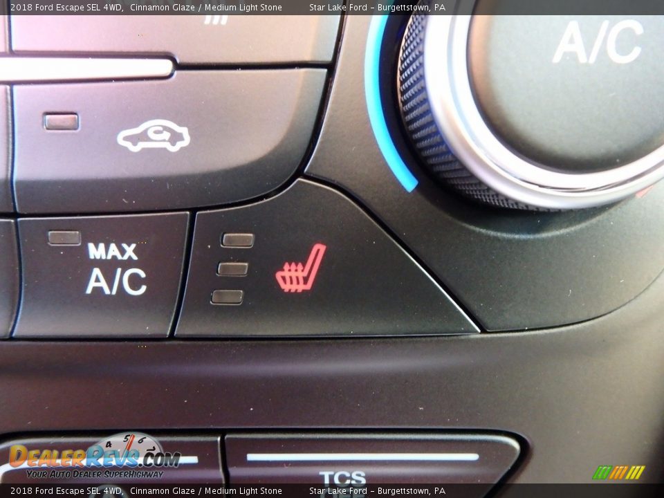 2018 Ford Escape SEL 4WD Cinnamon Glaze / Medium Light Stone Photo #18