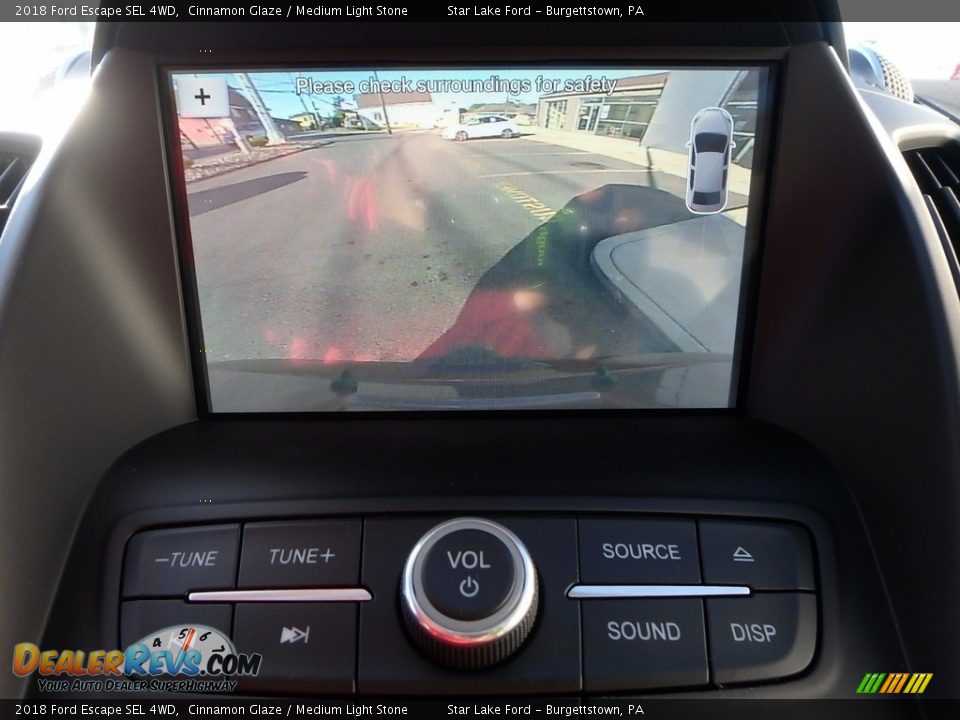 2018 Ford Escape SEL 4WD Cinnamon Glaze / Medium Light Stone Photo #20