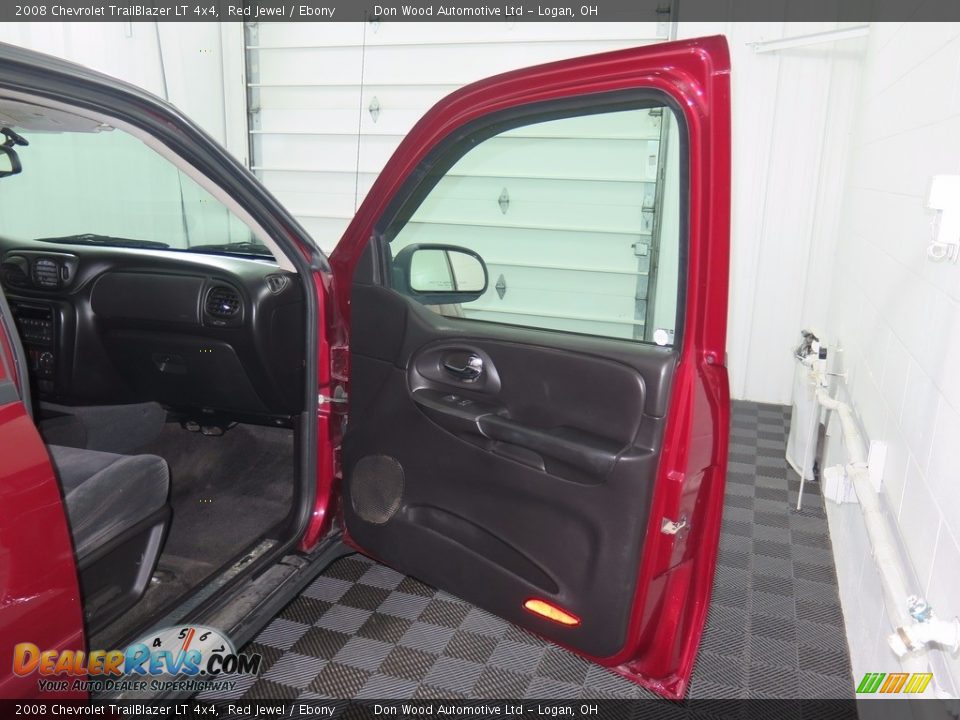 2008 Chevrolet TrailBlazer LT 4x4 Red Jewel / Ebony Photo #26