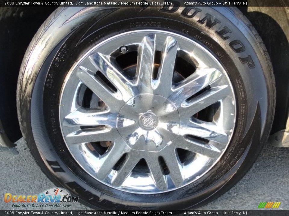 2008 Chrysler Town & Country Limited Light Sandstone Metallic / Medium Pebble Beige/Cream Photo #12