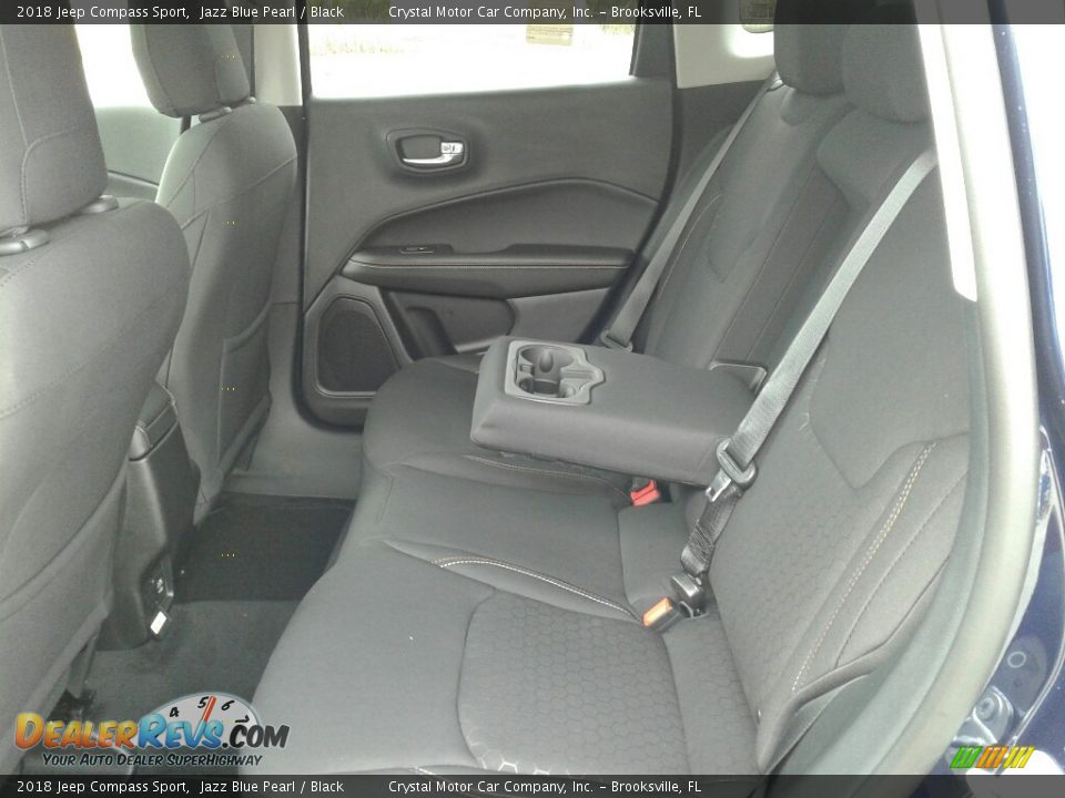 2018 Jeep Compass Sport Jazz Blue Pearl / Black Photo #10