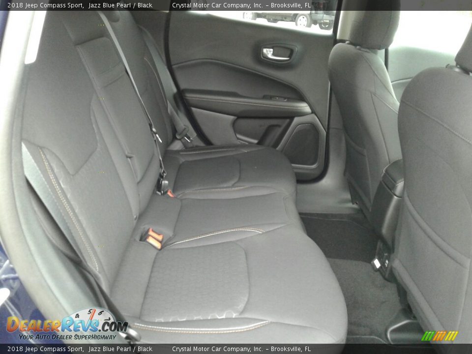 2018 Jeep Compass Sport Jazz Blue Pearl / Black Photo #11