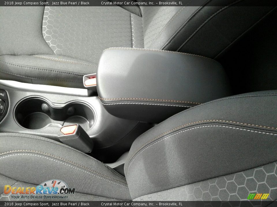 2018 Jeep Compass Sport Jazz Blue Pearl / Black Photo #18