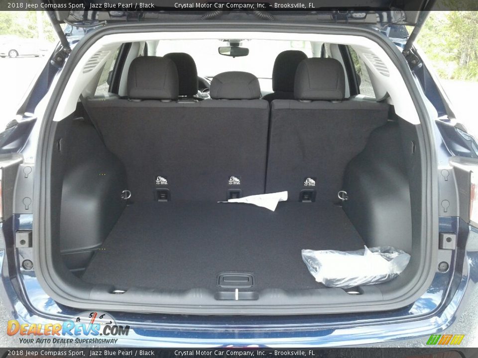 2018 Jeep Compass Sport Jazz Blue Pearl / Black Photo #19