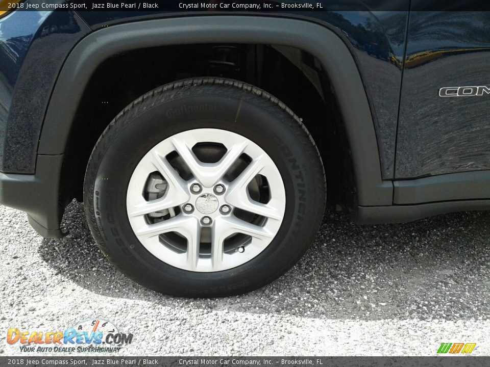 2018 Jeep Compass Sport Jazz Blue Pearl / Black Photo #20
