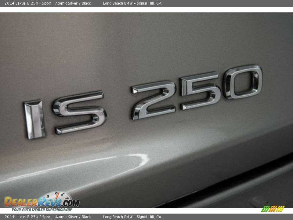 2014 Lexus IS 250 F Sport Atomic Silver / Black Photo #7