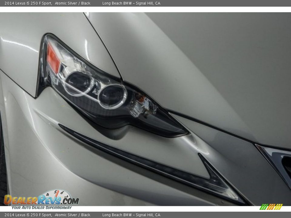 2014 Lexus IS 250 F Sport Atomic Silver / Black Photo #23