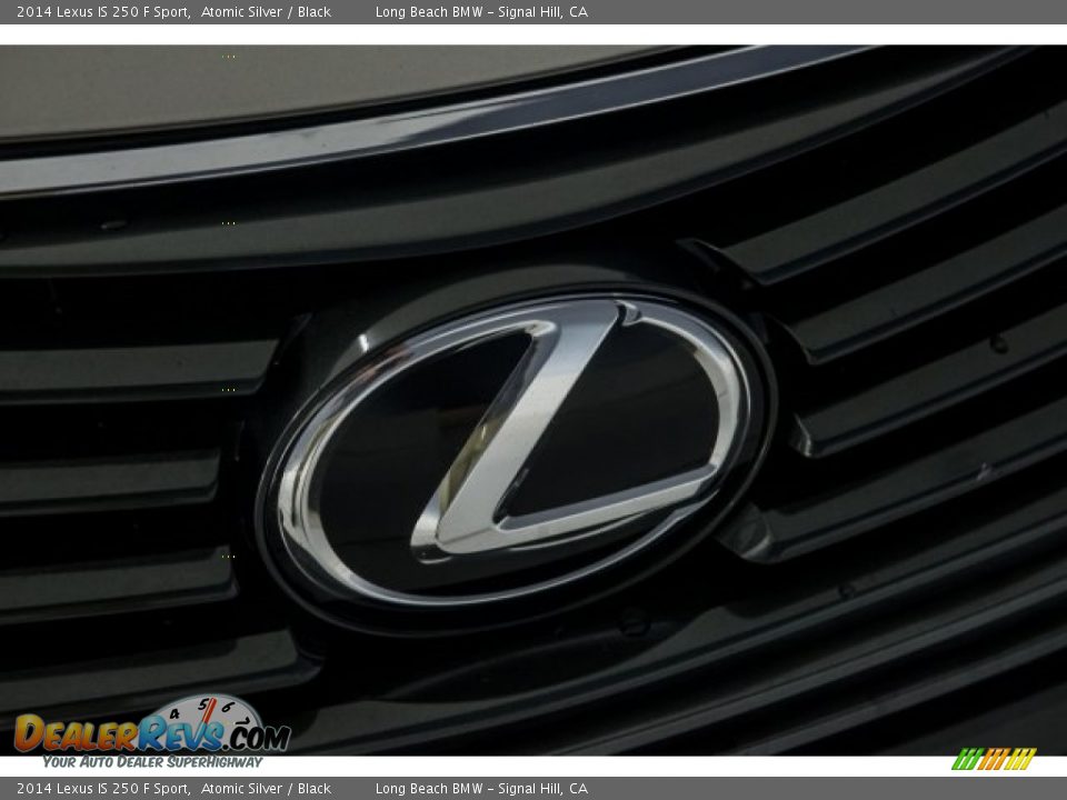 2014 Lexus IS 250 F Sport Atomic Silver / Black Photo #24