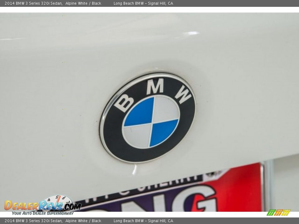 2014 BMW 3 Series 320i Sedan Alpine White / Black Photo #7