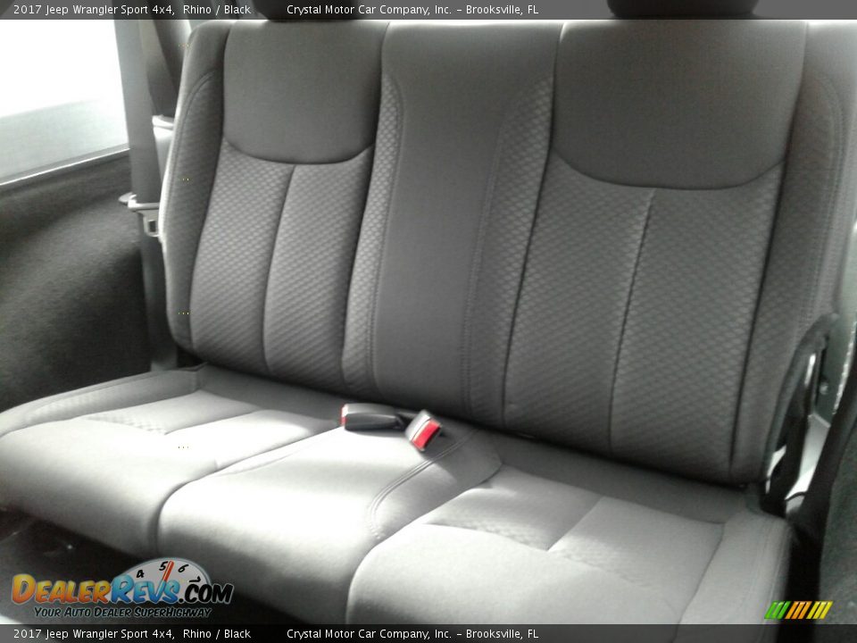2017 Jeep Wrangler Sport 4x4 Rhino / Black Photo #10