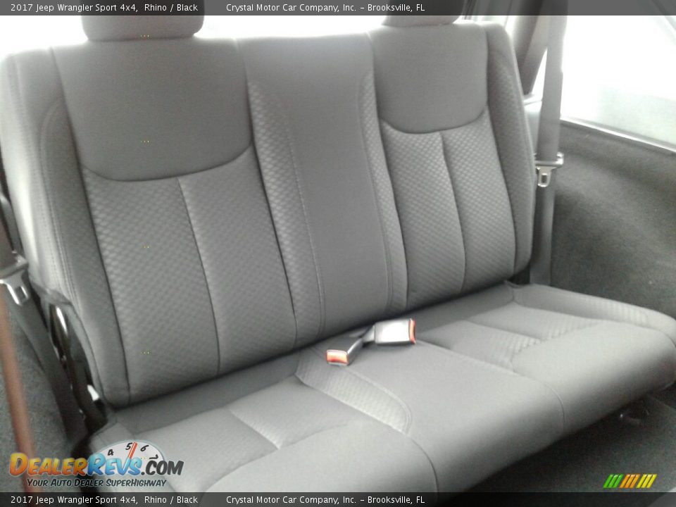 2017 Jeep Wrangler Sport 4x4 Rhino / Black Photo #11