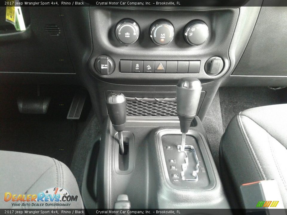 2017 Jeep Wrangler Sport 4x4 Rhino / Black Photo #16