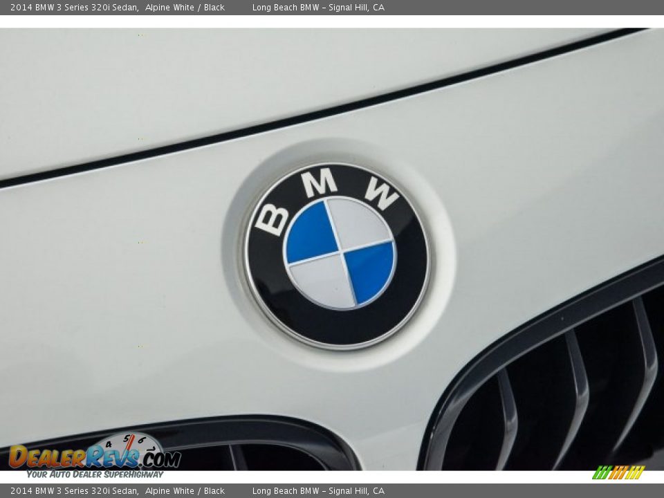 2014 BMW 3 Series 320i Sedan Alpine White / Black Photo #26