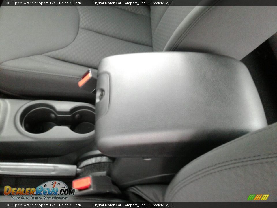 2017 Jeep Wrangler Sport 4x4 Rhino / Black Photo #18