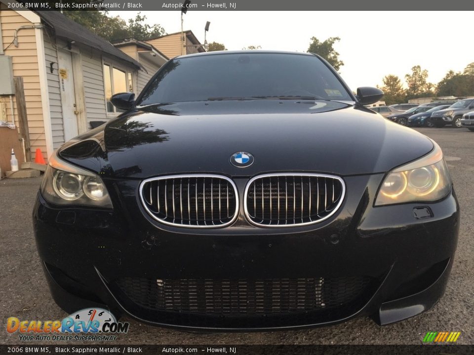 2006 BMW M5 Black Sapphire Metallic / Black Photo #9