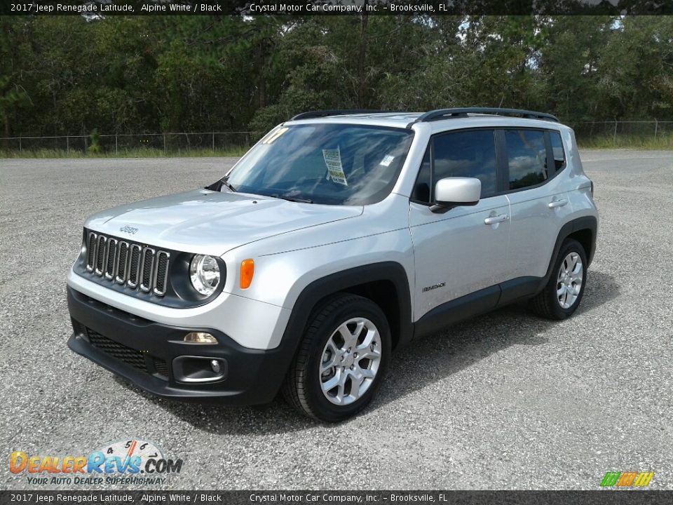 2017 Jeep Renegade Latitude Alpine White / Black Photo #1