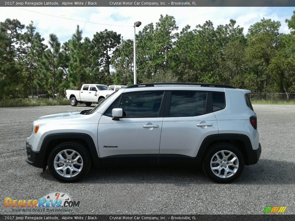 2017 Jeep Renegade Latitude Alpine White / Black Photo #2
