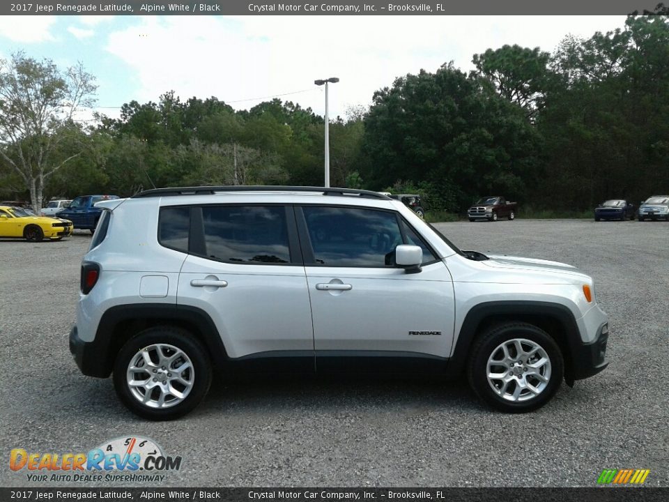 2017 Jeep Renegade Latitude Alpine White / Black Photo #6