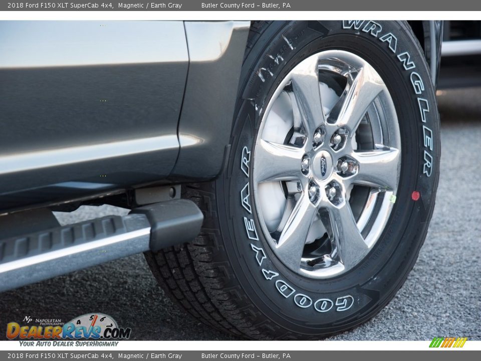 2018 Ford F150 XLT SuperCab 4x4 Magnetic / Earth Gray Photo #4