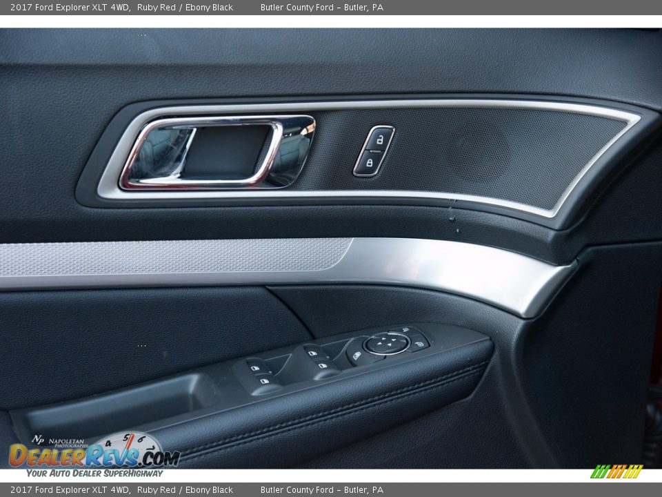 2017 Ford Explorer XLT 4WD Ruby Red / Ebony Black Photo #5