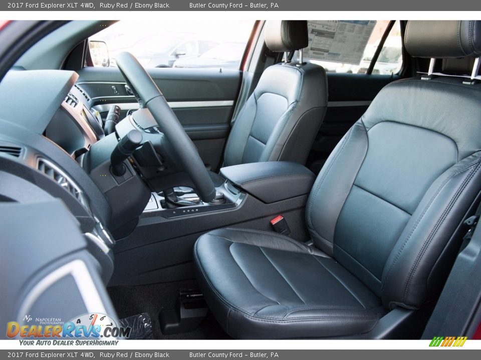 2017 Ford Explorer XLT 4WD Ruby Red / Ebony Black Photo #8