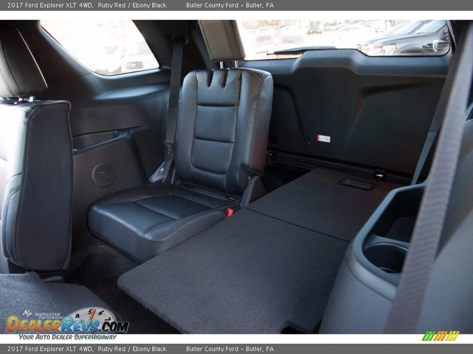 2017 Ford Explorer XLT 4WD Ruby Red / Ebony Black Photo #12