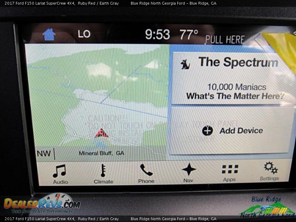 2017 Ford F150 Lariat SuperCrew 4X4 Ruby Red / Earth Gray Photo #19