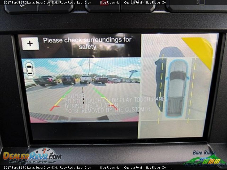 2017 Ford F150 Lariat SuperCrew 4X4 Ruby Red / Earth Gray Photo #20