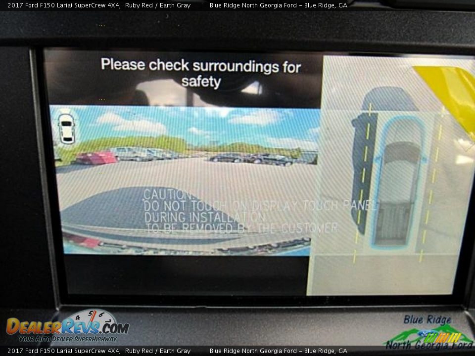 2017 Ford F150 Lariat SuperCrew 4X4 Ruby Red / Earth Gray Photo #21