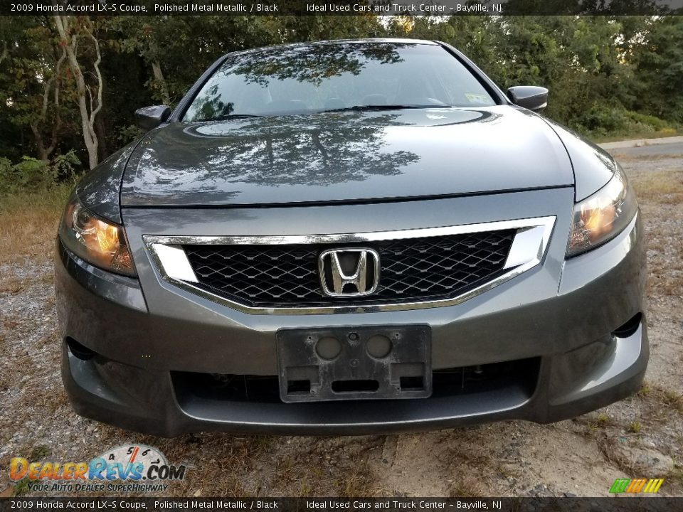 2009 Honda Accord LX-S Coupe Polished Metal Metallic / Black Photo #2