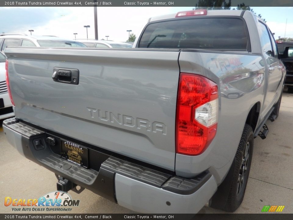 2018 Toyota Tundra Limited CrewMax 4x4 Cement / Black Photo #2