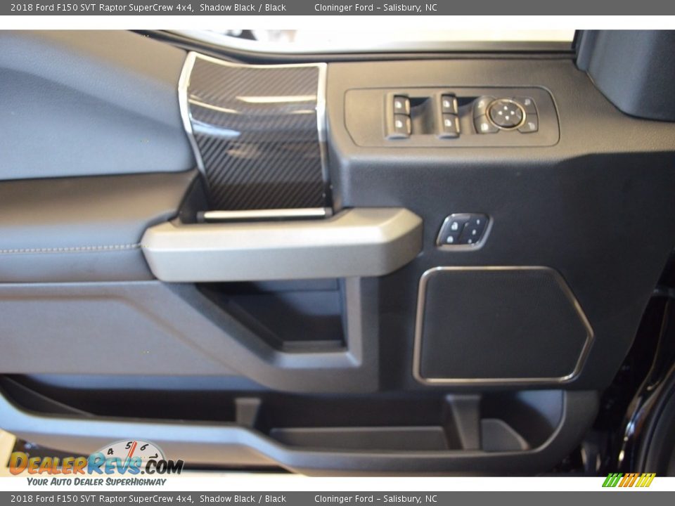 2018 Ford F150 SVT Raptor SuperCrew 4x4 Shadow Black / Black Photo #7