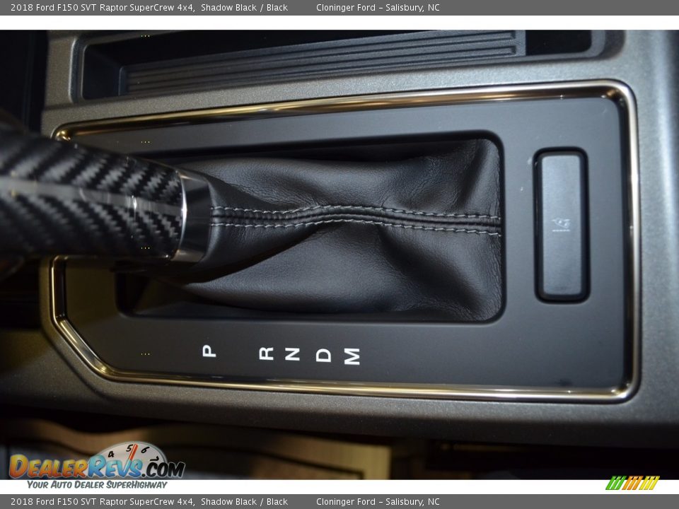 2018 Ford F150 SVT Raptor SuperCrew 4x4 Shadow Black / Black Photo #19