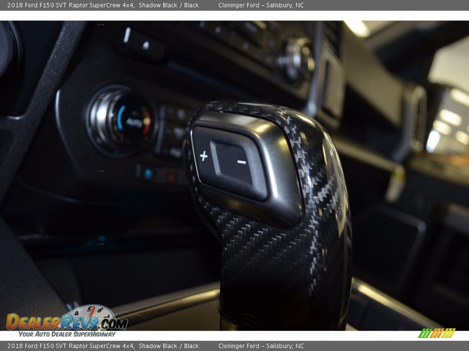2018 Ford F150 SVT Raptor SuperCrew 4x4 Shadow Black / Black Photo #20