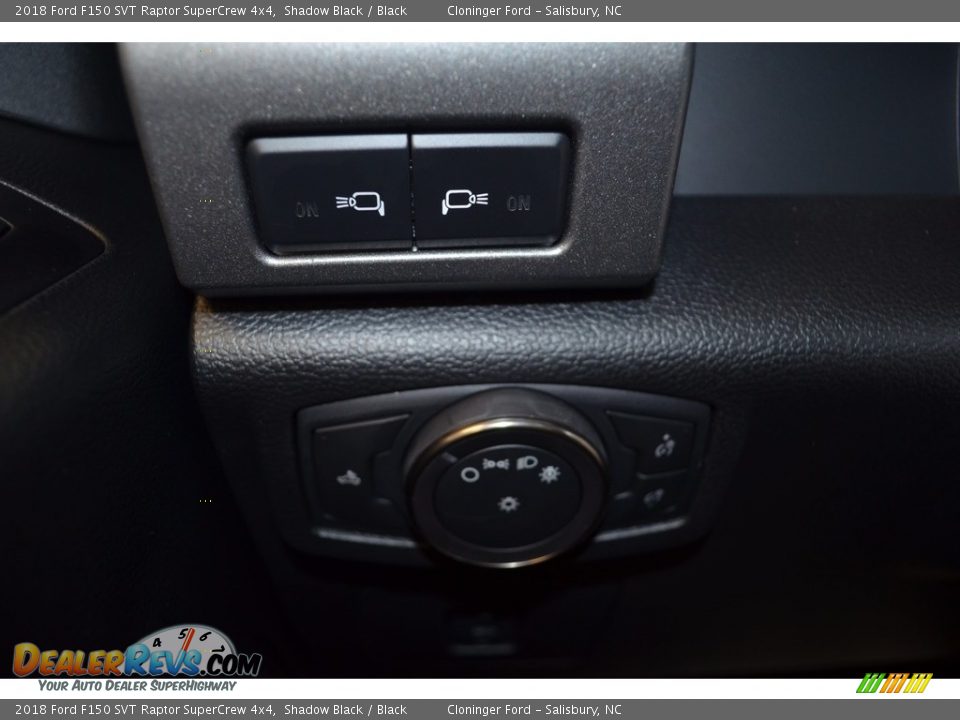 2018 Ford F150 SVT Raptor SuperCrew 4x4 Shadow Black / Black Photo #22